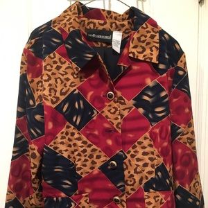 2 piece pantsuit wine/Black